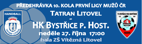 Tatran Litovel - HK Bystřice pod Hostýnem