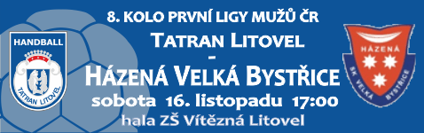 Tatran Litovel - Házená Velká Bystřice