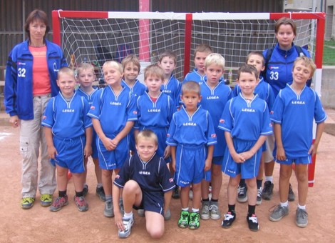 Foto družstva Mladší miniházená - 2006/2007