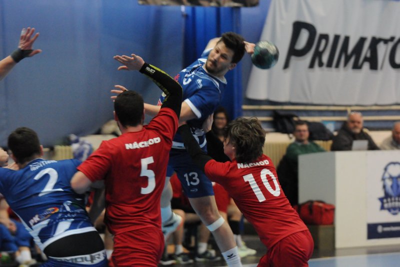 1. liga mužů: TJ Náchod - Tatran Litovel 21:27 (9:15)