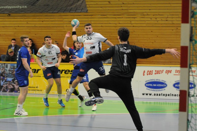 1. liga mužů: Sokol Šťáhlavy - Tatran Litovel 30:24 (17:13)