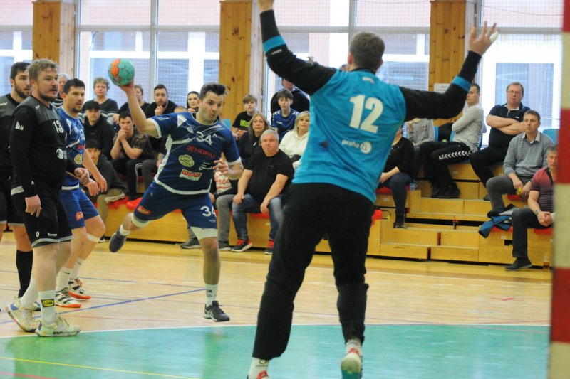 1. liga mužů: Tatran Litovel - TJ JM Chodov 30:28 (14:14)