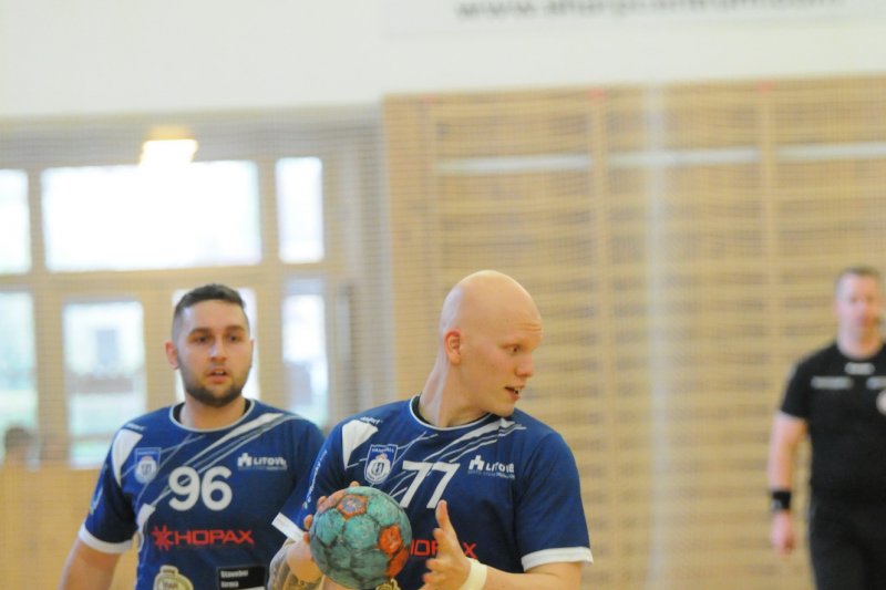 1. liga mužů: Tatran Litovel - Sokol Vršovice 42:27 (21:11)