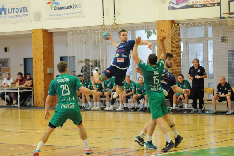 Baráž o Extraligu - 2. utkání: Tatran Litovel - SHC Maloměřice 28:28 (14:15)