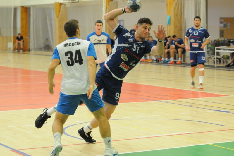 1. liga mužů: Tatran Litovel - HBC Jičín B 28:24 (15:11)