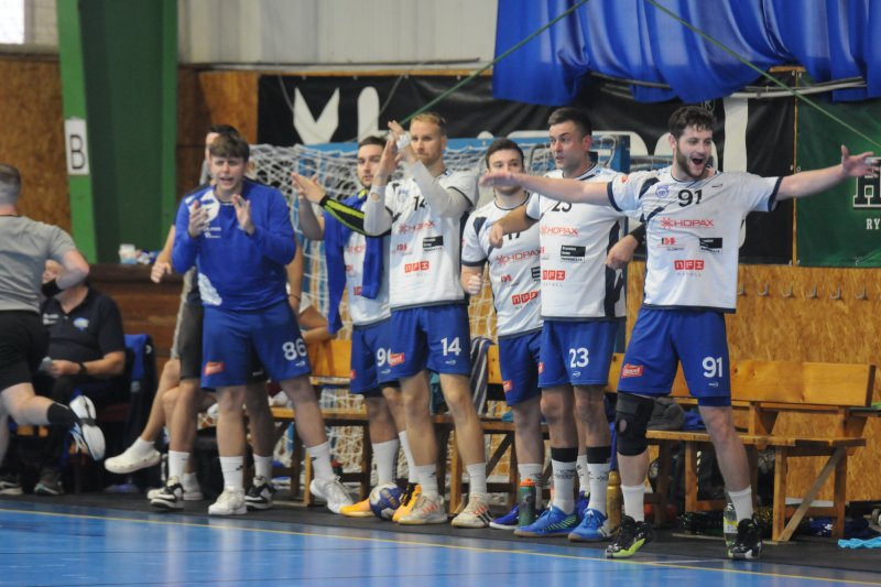 1. liga mužů: HAOLK tým  - Tatran Litovel 26:22 (10:12)