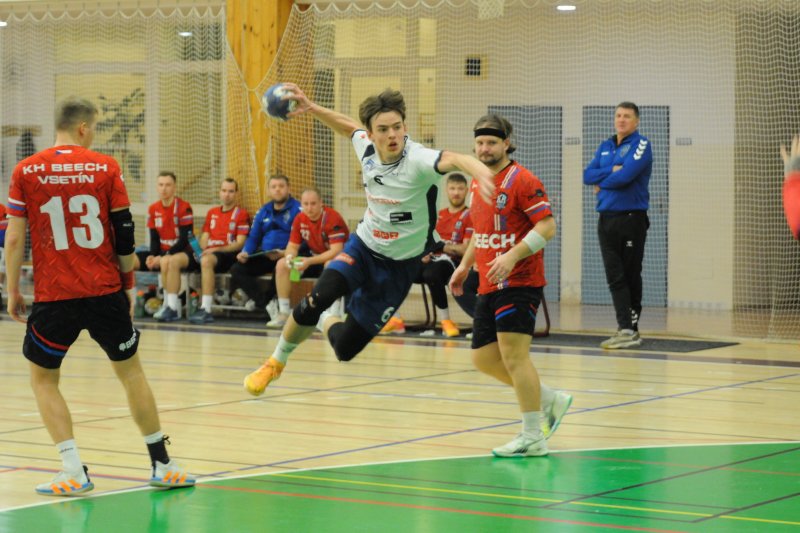 1. liga mužů: Tatran Litovel - KH BEECH Vsetín 33:43 (16:26)