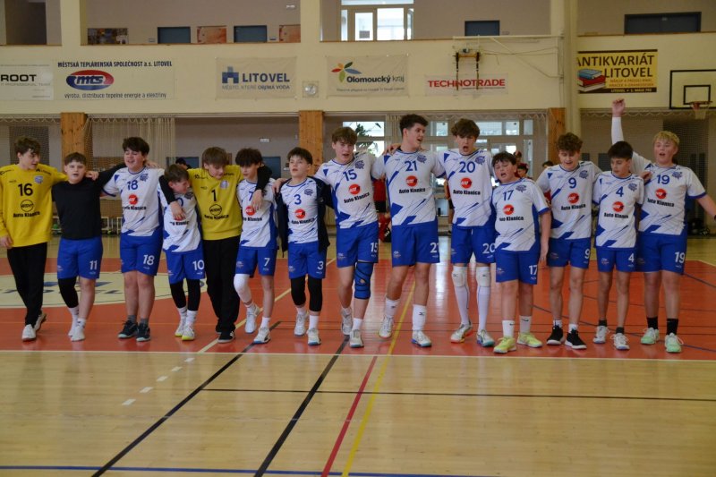 60x&nbsp;&nbsp;Starší žáci: TJ Cement Hranice + Házená Uničov/SK Aktiv Olomouc