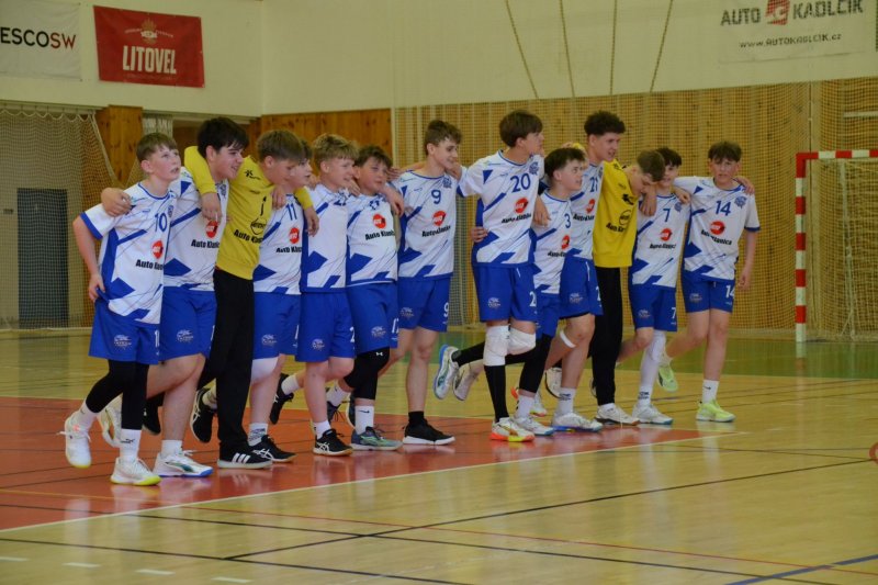 Starší žáci se naposled představili domácímu publiku