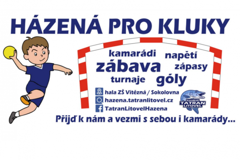 Sportovní odpoledne v Litovli nabídlo dětem radost z pohybu i házené