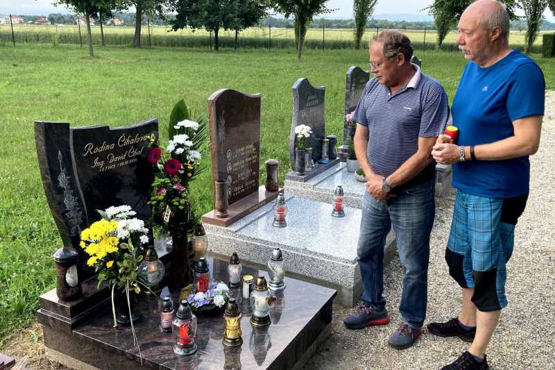 Házenkáři uctili památku zesnulého předsedy Davida Číhala v den jeho narozenin